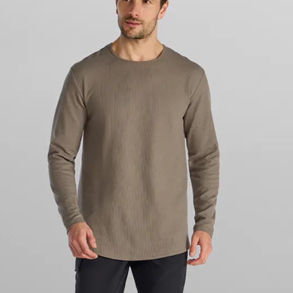 BYLT Thermal Drop-Cut Long Sleeve - Olive